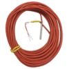 Senzor de temperatura PT100 cu 4 fire, cablu 10m, IP68
