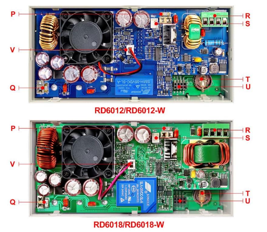 RD6012W RD6018W comparare